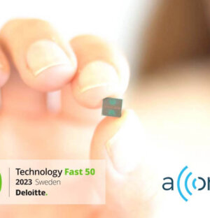 Acconeer again on TOP 50 fastest growing tech companies in Sweden
